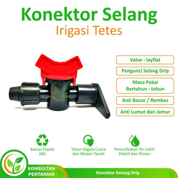 konektor selang drip