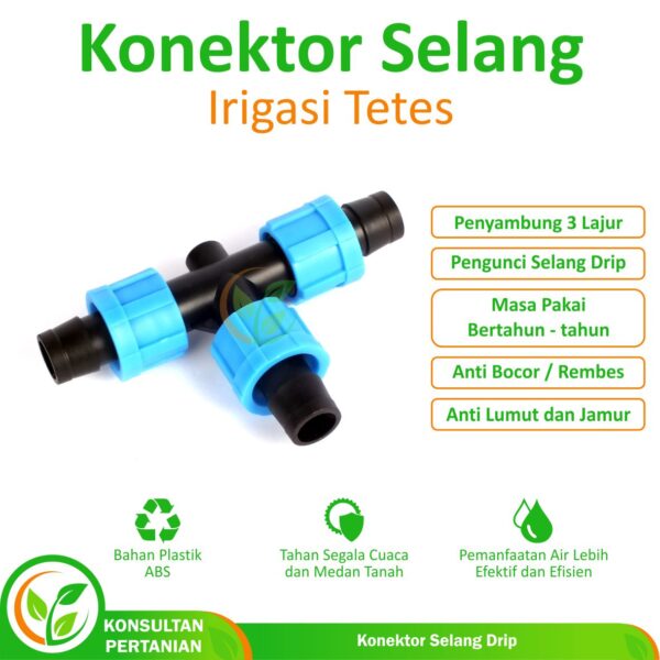 konektor selang drip