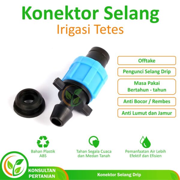 konektor selang drip