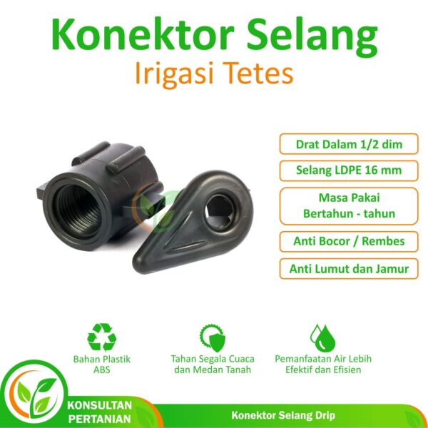 konektor selang LDPE