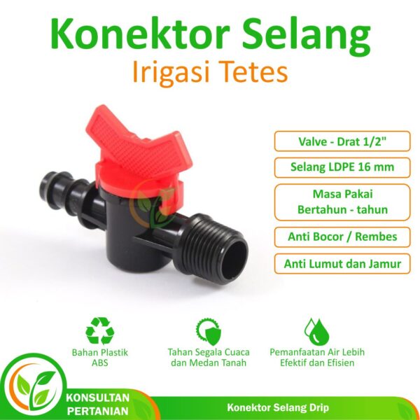 konektor selang LDPE