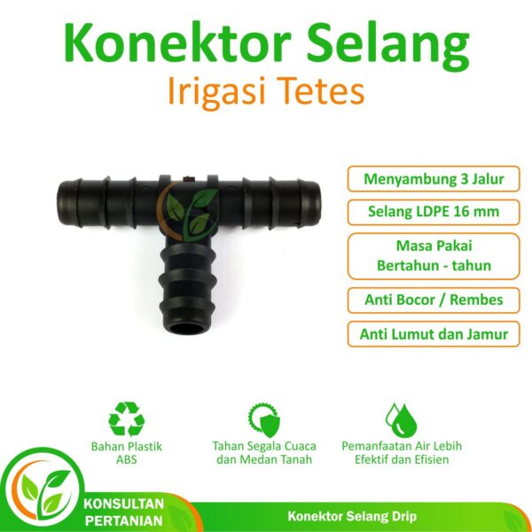 konektor selang LDPE